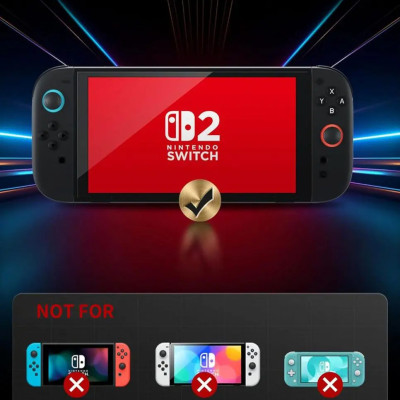 Kính Cường Lực Mipow Kingbull HD Premium Silk Cho Nintendo Switch 2 Cảm Ứng Siêu Nhạy Bảo Vệ Khỏi Trầy Xước Cho Máy Game Hàng Chính Hãng