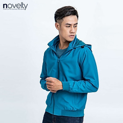 Áo Jacket nam Novelty 02 lớp màu xanh ve chai 1806342