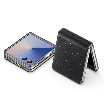 Bao da Dux Ducis STEX Series PU Leather Foldable dành cho Samsung Galaxy Z Flip 7_ Hàng chính hãng