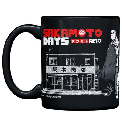 Ly Sứ Sakamoto Days - Sunrisepop SDAC040 - Màu Đen