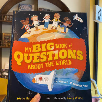 Sách - My Big Book of Questions About the World by Moira Butterfield | Children English Book