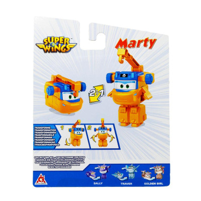 Đồ Chơi Robot Biến Hình Marty Mạnh Mẽ - Superwings EU780625