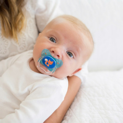 [ PV22001 - Xanh ] Set 2 ty ngậm chống vẩu Dr.Brown