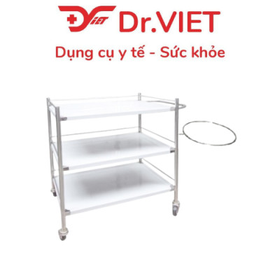 Xe đẩy DCG-30 và DCG-31-3 tầng - 1 vòng/2 vòng - 35*50 (Không Hộc)
