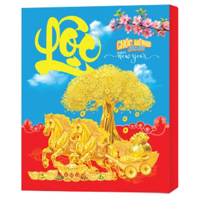 Lịch Bloc Siêu Cực Đại 2026 - Rạng Rỡ Việt Nam - Mở Cửa Tương Lai - Đại Việt Á DVA03A - Chữ Phúc