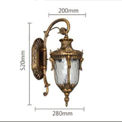 Đèn tường mạ crom LENTIN phong cách cổ điển 