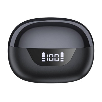 Tai nghe Bluetooth chống ồn kép ENC+ANC Choetech BH-T60 có màn hình LED hiển thị pin - Hàng chính hãng