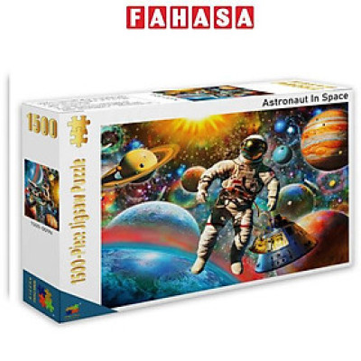 Bộ Tranh Ghép Hình Minh Châu - 60 x 80 cm (1500 Mảnh Ghép) - Astronaut In Space