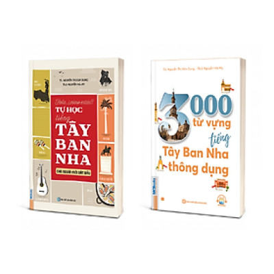 Combo 2 Cuốn Tự Học Tiếng Tây Ban Nha Cho Người Mới Bắt Đầu