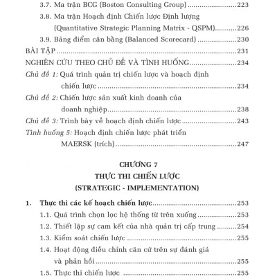 Quản Trị Chiến Lược Từ Tư Duy Đến Thực Thi