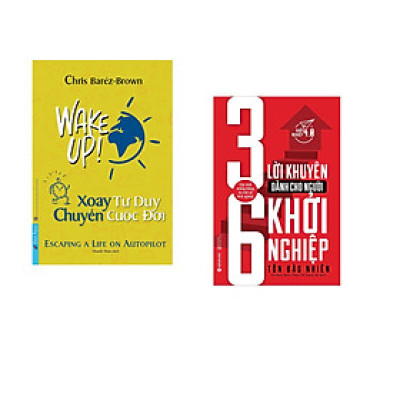 Combo 2 cuốn sách: Xoay Tư Duy Chuyển Cuộc Đời + 36 Lời khuyên dành cho người khởi nghiệp