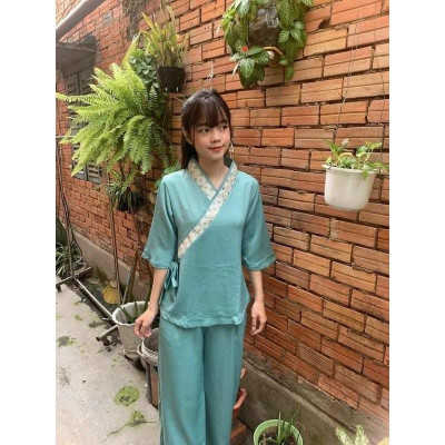 Đồ Lam Đi Chùa#Đồ Phật Giáo#Mẫu Lụa Pkáp s2