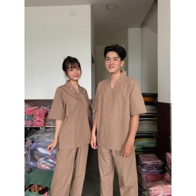 ĐỒ LAM ĐI CHÙA  Cổ Thiền Nam Nữ Big Size