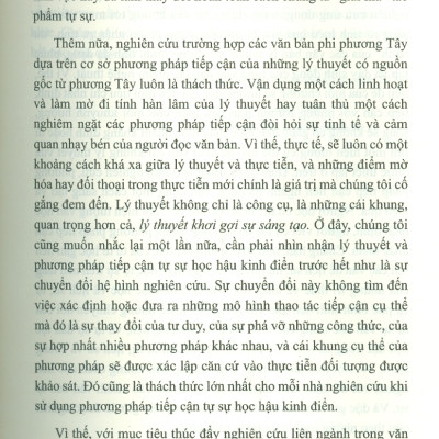 Tự Sự Học Hậu Kinh Điển Ở Việt Nam : Những Chuyển Đổi Hệ Hình Trong Nghiên Cứu Truyện Kể - Tập 1