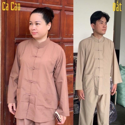 ĐỒ LAM ĐI CHÙA  Lãnh Tựu Cổ Tàu Không Thêu