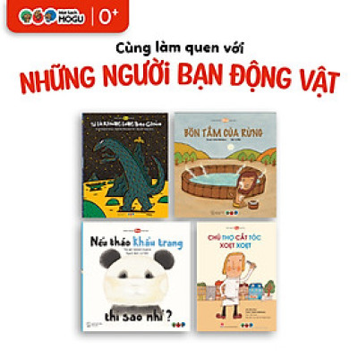 Truyện Ehon bé 1-2-3 tuổi - Những người bạn động vật