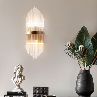 Đèn tường ZUDAN pha lê kiểu dáng độc đáo, trang trí nội thất sang trọng.