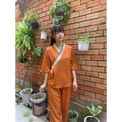 Đồ Lam Đi Chùa#Đồ Phật Giáo#Mẫu Lụa Pkáp s2