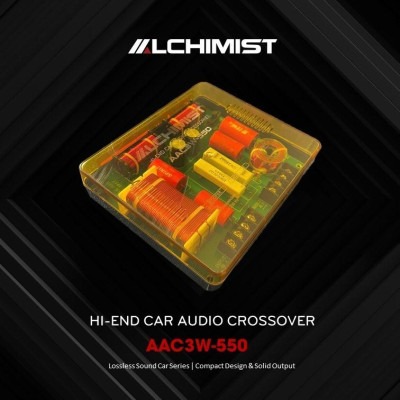 Bộ Phân 3 Way Alchimist AAC3W-550 cho Loa Ô Tô độ loa Âm Thanh Xe Hơi cao cấp