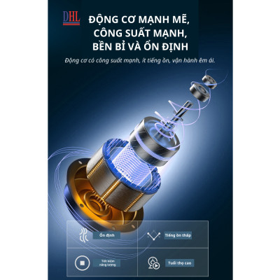 Quạt treo tường Mitomo FTT-60AE có remote hàng chính hãng