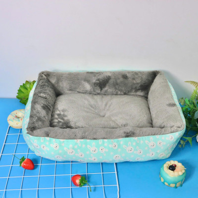 NỆM VUÔNG THỎ GIƯỜNG DƯỚI 5KG CHO THÚ CƯNG CHÓ MÈO