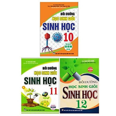 Sách - Combo Bồi Dưỡng Học Sinh Giỏi Sinh Học 10 - 11 - 12 - Phan Khắc Nghệ ( HA1)