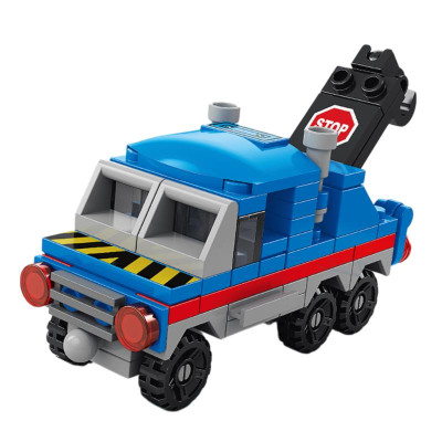 Bộ 6 Đồ Chơi Lắp Ráp Chiến Binh Bảo Vệ Thành Phố Biến Hình 6 Trong 1 - City Guardian Mecha - Toys&Joys 8831 (503 Mảnh Ghép)