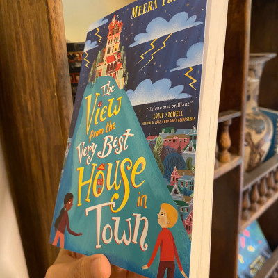 Sách - The View from the Very Best House in Town by Meera Trehan | Children