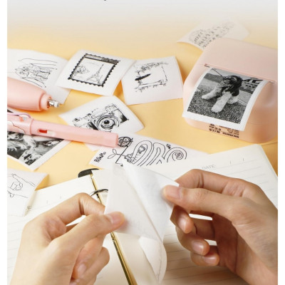 Nhãn Dán Trắng KT_RM10, Độ Bền 10 Năm, 53mm X 6.5m, Dùng cho máy T02 Aimo - Hàng chính hãng