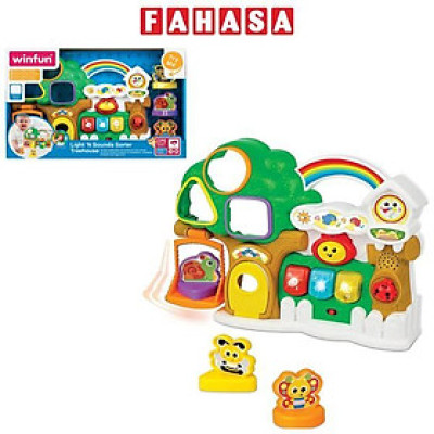 Đồ Chơi Ngôi Nhà Trên Cây Có Nhạc Và Đèn Cho Bé - Winfun 000786