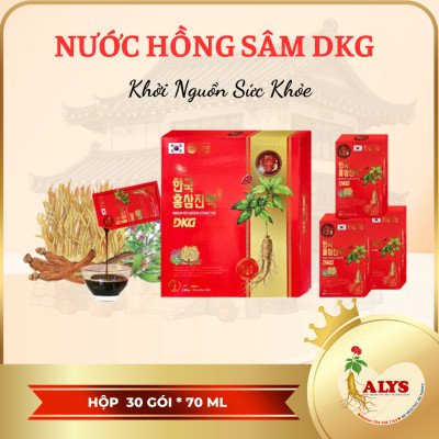 Nước Hồng Sâm DKG Hàn Quốc ( Hộp 70mlx30 gói )