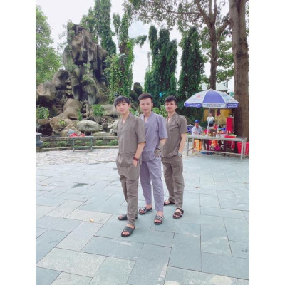 ĐỒ LAM ĐI CHÙA  Cổ Thiền Nam Nữ Big Size