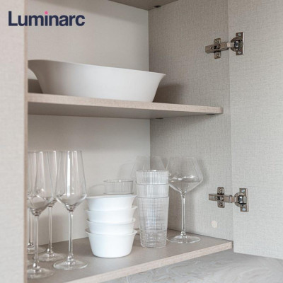 Bộ 4 khay nướng thủy tinh mini Luminarc Smart Cuisine 11cm - N3295*4, dùng lò nướng, lò vi sóng | Hàng chính hãng