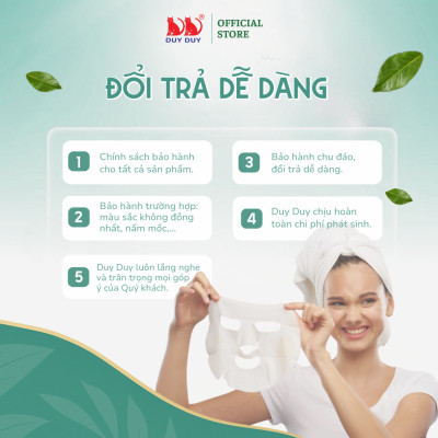 Combo 5 Gói  Mặt nạ khô Liti vải rayon mềm mịn 100 miếng (21x23cm) không hóa chất chuyên chăm sóc da mặt