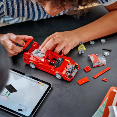 Đồ Chơi Lắp Ráp Siêu Xe Thể Thao Ferrari F40 - Lego Speed Champions 76934