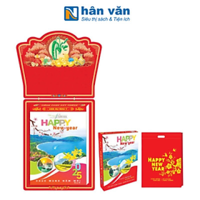 Lịch 2025 - Lịch Bloc Siêu Đại Trọn Bộ 2025 - 20 x 30 cm - Lịch Văn Lang