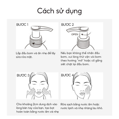 Sữa rửa mặt PERFECT DIARY axit amin tạo bọt dịu nhẹ cho da nhạy cảm 200ml