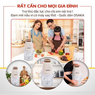 Máy xay thịt Mini đa năng OSAKA MC-101 - Hàng chính hãng