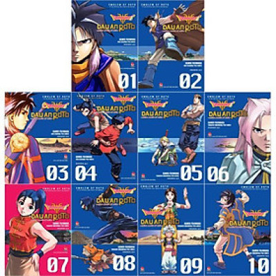 Combo Manga - Dragon Quest - Dấu Ấn Roto - Những Người Kế Thừa: Tập 1 - 10 (Bộ 10 Tập)
