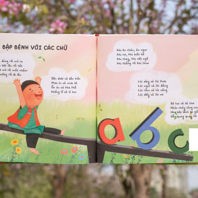 Combo Cùng Con Nói Hay Nghĩ Đẹp 2 cuốn Bìa cứng - Sách thơ phát triển Tư duy và Ngôn ngữ cho bé 1-12 tuổi