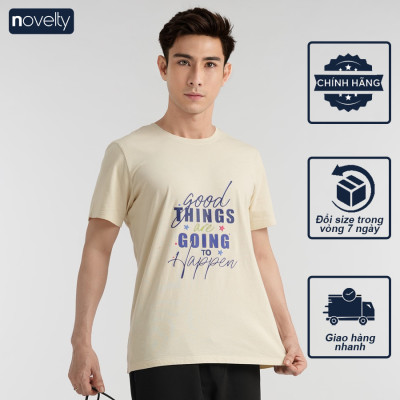 Áo thun nam cổ tròn Novelty TR727374