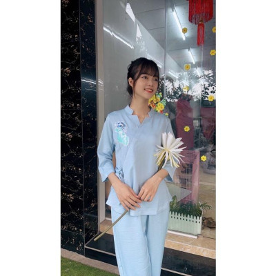 ĐỒ LAM ĐI CHÙA Sao Lụa