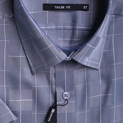 Áo sơ mi nam tay ngắn Khatoco(S-5XL)