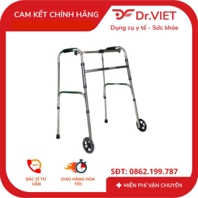 Khung tập đi inox Lucass W-717S