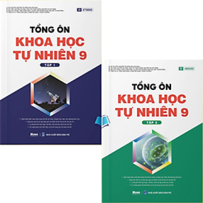 Sách - Tổng Ôn Khoa Học Tự Nhiên 9 - Tập 1 + 2 (Moon)