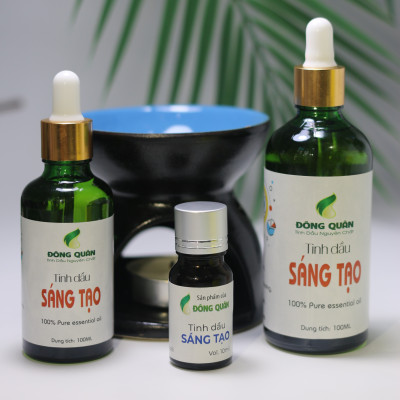 Tinh Dầu Sáng Tạo Nguyên Chất Đông Quân Làm thơm Phòng, Giảm Căng Thẳng, Âu Lo, Tăng Cường Tư Duy Sáng Tạo 100ml/lọ