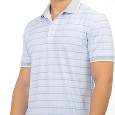 Áo Polo Nam Cổ Bo Không Túi Novelty NATMHCMCLR191107N - Xanh