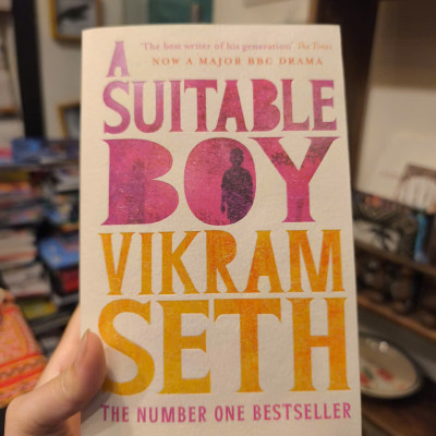 Sách - A Suitable Boy by Vikram Seth | Indian Literature / Romance Historical Fiction / Ngoại văn Nhập khẩu