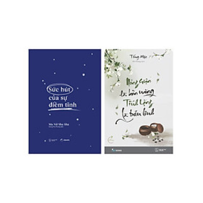 Combo Sức Hút Của Sự Điềm Tĩnh + Nóng Giận Là Bản Năng, Tĩnh Lặng Là Bản Lĩnh (Bộ 2 Cuốn) - AZ