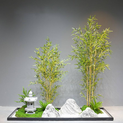 Cây trúc quân tử giả Set cây trúc giả - size 120cm, 150cm - Cây giả, hoa lụa Decor trang trí nhà cửa